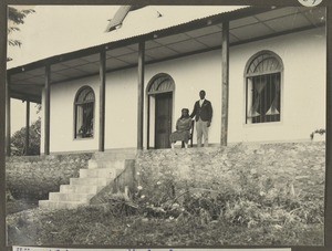 Chief of Machame and wife, Machame, Tanzania, ca.1929-1940