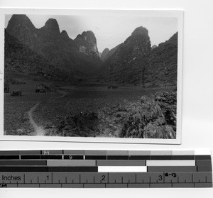 Mountains in Guilin, Kwangsi, China, 1933