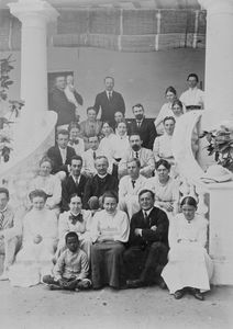 Arcot, South India. Missionary Conference at Siloam, Tirukoilur, 1911. Missionary Einar Prip fr