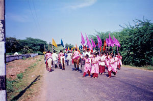 Tamil Nadu, South India. Centenary Celebration of Siloam Girl's Boarding School, Tirukoilur. Pr