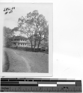 The rectory at Yunfu, China, 1935