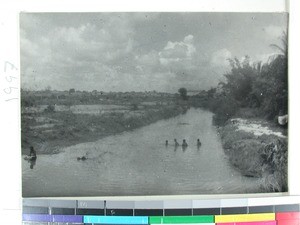 Children swimming, Morondava, Madagascar, 1935(?)