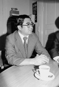 Præsident i Taiwans Lutherske Kirke/TLC, pastor Liu Hsing-Yi under et besøg i Danmark, august 1979