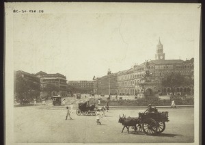 Strasse in Bombay. Indien