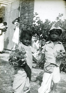 Christine and David, India, ca. 1925