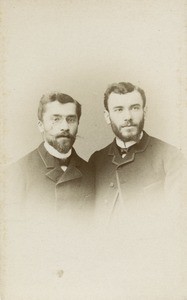 Two PEMS missionaries : U. Teissères and E. Allégret