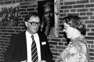 Representatives 1979 at Nyborg Strand. The photo shows the secretary level. General Verner Ande