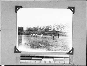 Schoolboys at play, Rungwe, Tanzania, 1937