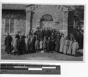 Frs. Gilbert and Escalante in Tunghua, Manchuria, China, 1933