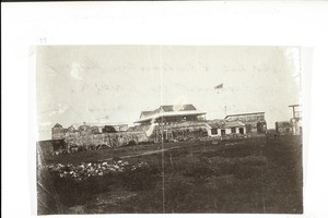 Das Fort Christiansborg. Regierung des Gouverneurs auf der Goldküste