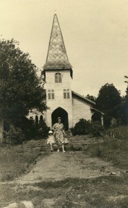 Church of Lambarene, in Gabon