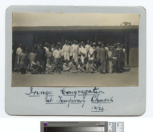 Congregation, Iringa, Tanzania, December 1924