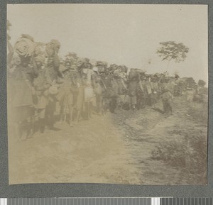 Carrier Corps, Zambezia, Mozambique, July 1918