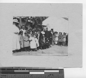 Lepers at Sheklung, China, 1918