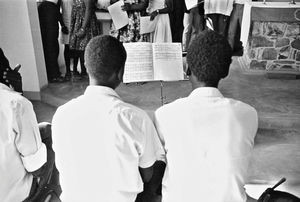 ELCT, Tanzania. African Church Singing. Students from the Ruhija Bible and Music School. Used i