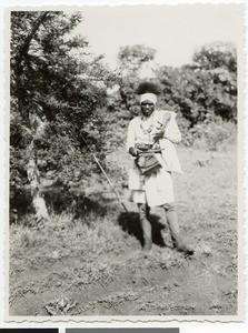 Ethiopian bard with masenko, Ethiopia