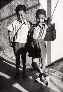 Young malagasy schoolboys, in Madagascar