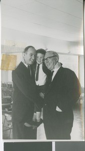 O. D. Bixler with his Son and Grandson, Tokyo, Japan, 1964