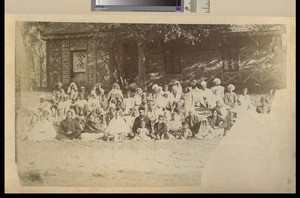 Indigenous families, Punjab, Pakistan, ca.1900