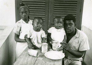 Meal, in Ebeigne, Gabon