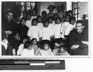 Chinese orphans at Luoding, China, 1947