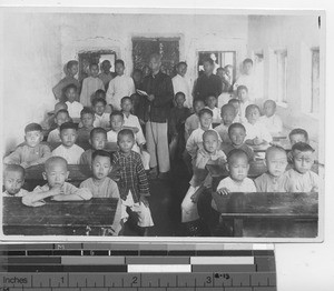 A catechism class at Soule, China, 1925