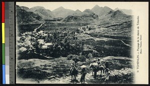 Journey on horseback, China, ca.1920-1940
