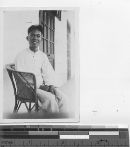 A language teacher at Gaozhou, China, 1931