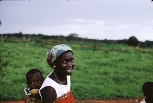 Mother and child, Meiganga, Adamaoua, Cameroon, 1953-1968