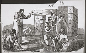 Missionary preaching in old England
