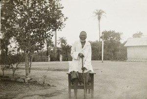 Old chief patient, Nigeria, ca. 1935