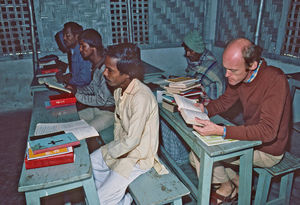 Bangladesh Lutheran Church. The DSM Missionary, Rev. Jens Fischer-Nielsen participating in the