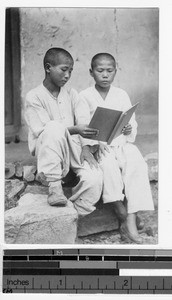 Two seminarians, Chinnampo, Korea, ca. 1920-1940