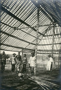 Church under construction, in Gabon