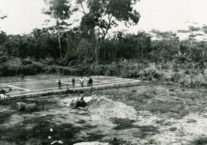 Mission hospital, in Ebeigne, Gabon