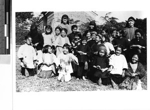 Orphans and Maryknoll Sisters, Loting, China, ca. 1935