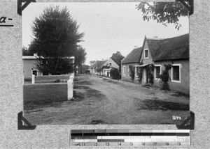 The missionaries' dwelling houses, Genadendal, South Africa