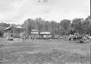 Construction of the mission station, Tanzania, ca.1893-1920