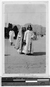 Two Korean women on an outing, Korea, ca. 1920-1940