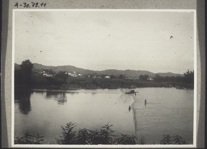 Catching fish on the Moi River