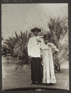 Christian Basa people on their wedding day, Sakbayeme