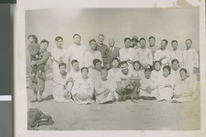 Group photo, Seoul, Korea, 1954