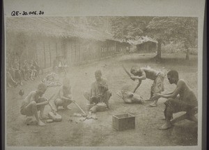 A blacksmith in Cameroon