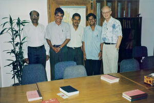 Bangladesh Lutheran Church, 2000. South-South Missionary, Rev. Moses Muthusamy and Deputy Secre