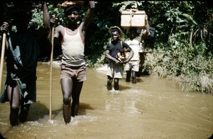 Oscar and carriers, Cameroon, 1953-1968