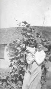 Missionary Dorothea at Libanon, Tiruvannamalai. 1926