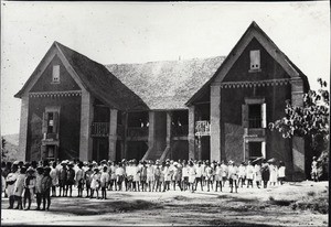 Mission school named 'Benjamin Escande school' in Ambositra, Madagascar