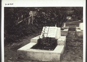 Cemetery in Aburi