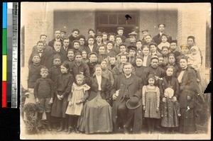 Bishop Lewis presides at Methodist conference, Sichuan, China, ca.1907