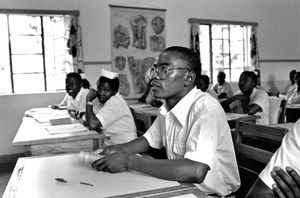 Nordveststiftet, Tanzania. Undervisning på Ndolage Sygeplejeskole